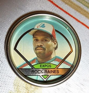 TIM "ROCK" RAINES -- 1990 TOPPS METAL COIN -- #54 -- MINT CONDITION - Bild 1 von 2