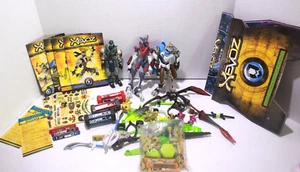 Lot of Xevoz Meta-Beast & Accessores Figure 5" Build Battle Helix Stalker Hemo - Picture 1 of 11