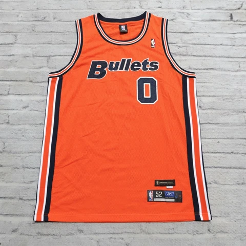 Vintage Washington Bullets Gilbert Arenas Basketball Jersey Authentic Wizards Cover