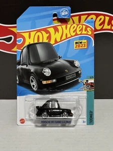 Hot Wheels HW Tooned 5/5 *Black* Porsche 911 Turbo 3.6 (964) 234/250 - Picture 1 of 7