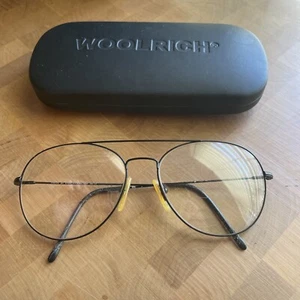 VINTAGE STEELEX AVIATOR EYEGLASSES W WOOLRICH CASE RARE - Picture 1 of 6