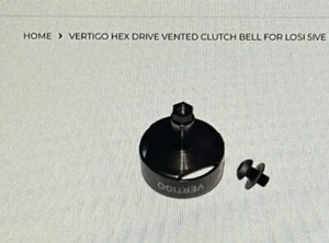 Vertigo Hex Drive Vented Clutch Bell for Losi 5ive (Pinion Gear Sold Separately) - Picture 1 of 1