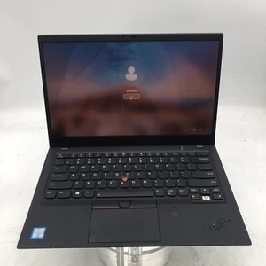 Lenovo Thinkpad X1 Carbon i7-8560U 1.9GHz 16GB RAM 512GB SSD Win 11 Prob - Picture 1 of 7