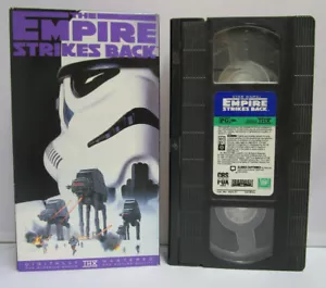 Star Wars The Empire Strikes Back VHS Tape - OOP & Rare US Theatrical Release - Imagen 1 de 4