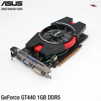 Asus Geforce GT440 ENGT440/DI/1GD5 1GB GDDR5 Nvidia Video Card Graphics Card - Image 1 of 4
