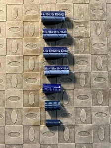 7 Capacitor Lot Various Values - Picture 1 of 3