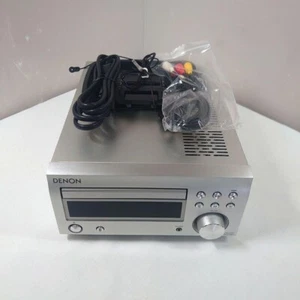 Denon RCD-M41 Silber CD Receiver System Bluetooth GEBRAUCHT voll funktionsfähig - Bild 1 von 23