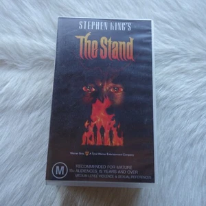 STEPHEN KING The Stand VHS Vintage Stephen King VHS Stephen King Movie VHS - Picture 1 of 5