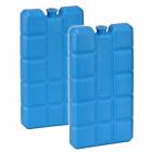 Kühlakku 200g 2er Set blau Kühlelement 15x8x2cm für Kühlbox 2 Stück