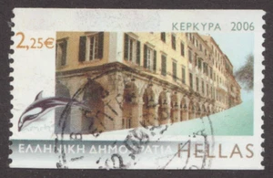 2006 Greece : Sc #2269a pf13 - Used 2,25€ Architecture & Dolphin stamp. Cv$6.75 - Picture 1 of 1
