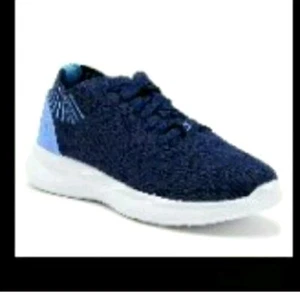 DANSKIN Women's Blue Sz 10 Sneakers Flexible Knit Comfort Shoes New - Picture 1 of 6