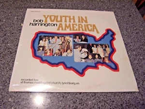 Bob Harrington "Youth In America" CHAPLAIN R11 LP SEALED NM LP LIVE LYNCHBURG VA - Foto 1 di 2
