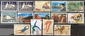 1976 - Australia - Mixed Sets (5) - Complete - SG614 to SG626 - as described - Foto 1 di 1
