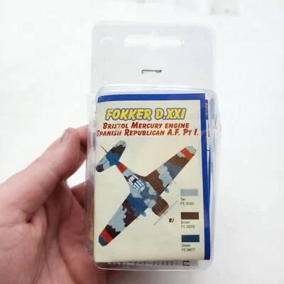 Kora Models 7259 1/72 Fokker D.XXI Bristol Mercury Engine Spanish AF Part 1 - Image 1 of 3