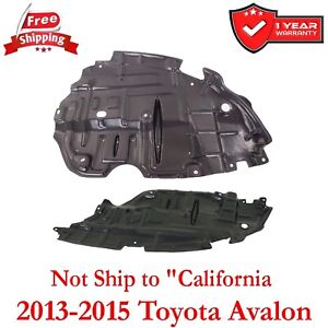 New For Toyota Avalon 2013-2015 Engine Splash Shield Left & Right Side Set of 2
