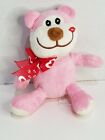 Greenbrier Teddy Bear Valentines Love Pink Plush Stuffed Animal Toy Gift 6 Inch