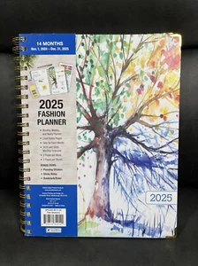 2025 Global Printed Products Deluxe Tree Seasons 8.5" x 11" Academic Weekly - Picture 1 of 8