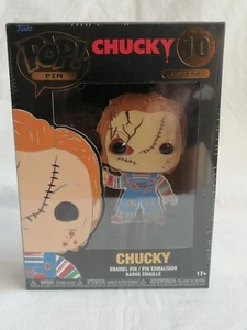 FUNKO POP PIN MOVIES HORROR CHUCKT LA BAMBOLA ASSASSINA SPILLA SMALTATA TV - Foto 1 di 1
