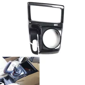 2pcs Carbon Fiber Style Manual Gear Shift Frame Cover Trim For 06-11 Honda Civic - Bild 1 von 5