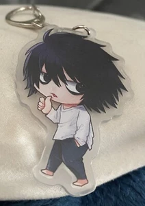 Anime DEATH NOTE L Acrylic Keyring Keychain - Picture 1 of 2