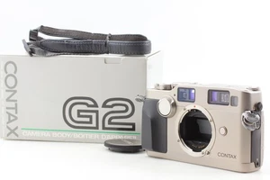 [Quasi come nuova in scatola] Contax G2 Telecamera a telemetro pellicola 35 mm con cinghia dal GIAPPONE - Foto 1 di 16
