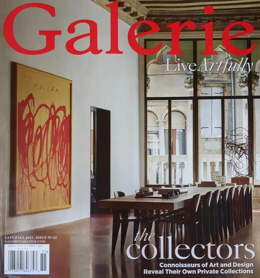GALERIE LIVE ARTFULLY MAGAZINE - LATE FALL  2025 - THE COLLECTORS - Image 1 of 1