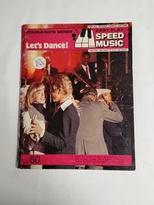 Easy Play Speed Music Lets Dance 60 Song Book - Picture 1 of 10