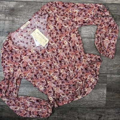 Blusa Rewind Floral Manga Larga Talla L Foto 1 de 4