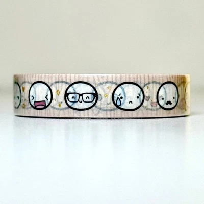 TCMC The Coffee Monsterz Co 2023 July Sub Cottage Core Secluded Town Washi Tape - Image 1 of 2