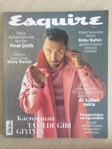 Esquire Turkey June 2020 Fırat Çelik, Levent Ülgen, Cengiz Bozkurt, Özgür Çevik - Picture 1 of 9