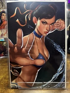 STREET FIGHTER PRIME #0 - TALAVERA C2E2 Virgin Bikini Exclusive Ltd 500 Chun Li - Picture 1 of 2