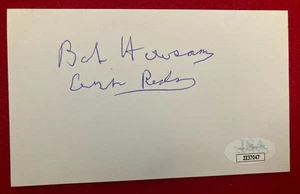 Bob Howsam Cincinnati Reds SIGNIERTE Karteikarte 1970er GM 1975 1976 JSA zertifiziert - Bild 1 von 11