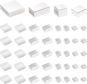 40 Stück Kühlkörper für Raspberry Pi 4 Model B, Aluminium Kühlkörper Kühler Kit, mit - Bild 1 von 8