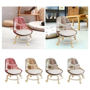Rolling Stool Cleaning 360° Rotating Roller Seat for Kitchen Library Garage - Picture 1 of 8