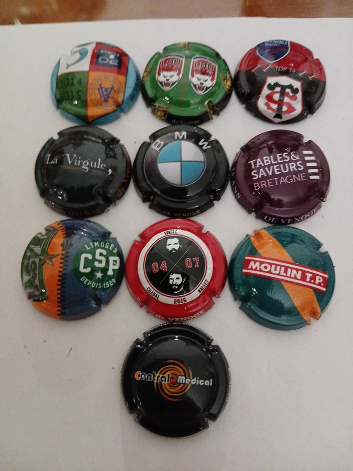 Capsule de Champagne Lot De 10 De Venoge - Photo 1/1