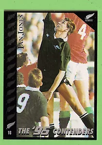 1995 NEW ZEALAND ALL BLACKS RUGBY UNION CARD #16 IAN JONES - Picture 1 of 1