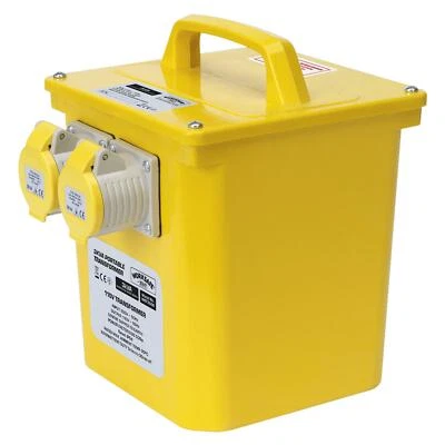 Portable Transformer 3kVA.110V Transformer with tool rated performance.Sealey - Image 1 of 4