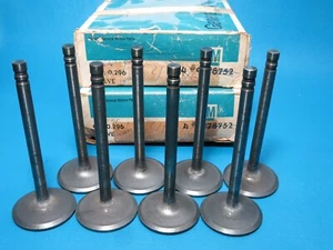 NOS Set (8) GM 1965-1967 Pontiac 389 400 GTO LeMans Firebird 8.6 Intake Valves - Picture 1 of 8