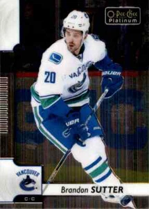 2017-18 O-Pee-Chee Platinum Brandon Sutter #93 - Picture 1 of 2