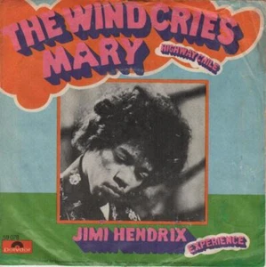 JIMI HENDRIX The Wind Cries Mary 1967 or GERMANY/UK single NICE condition - Photo 1/3