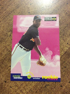 1995 Collector's Choice Rookie Class #4 Armando Benitez,  Orioles   nm  ib