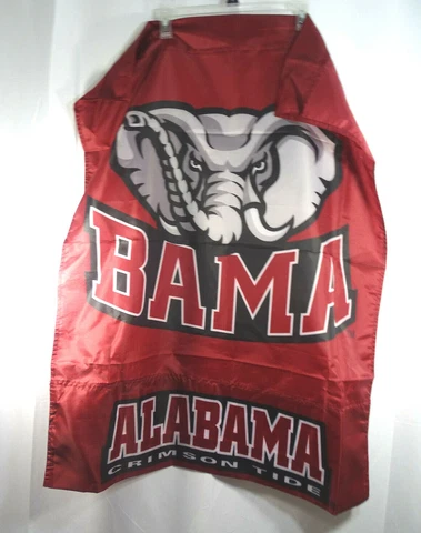 University of Alabama Crimson Tide 1-Sided Team Spirit House Flag Banner 29 x37 Cover
