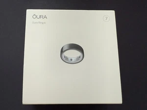 Oura Ring 4 Smart Ring 4a gen. Tracciatore di attività NERO taglia 7 - Foto 1 di 2
