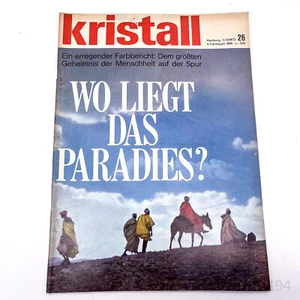 Crystal Magazine No. 26, 4. Vierteljahr 1966 „ Where Is The Paradise ?“ - Picture 1 of 5