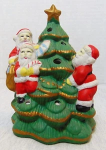 Linterna de árbol de Navidad Santas y decoración navideña para luz de té - Imagen 1 de 5