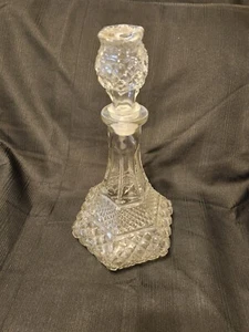 Anchor Hocking Wexford Captain's Decanter~12 in Tall With Stopper - Picture 1 of 9