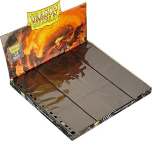 Dragon Shield pack de 50 feuilles cartes Side-Load Black pages 24-Pocket 103040 - Picture 1 of 2