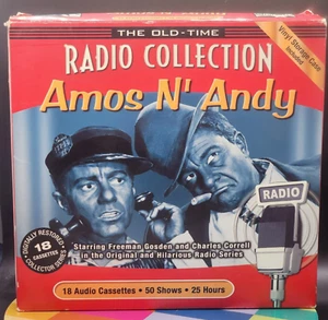 1980 Old-Time Radio Collection Amos N' Andy 18 Audio Cassettes 50 Shows 25 Hours - Imagen 1 de 6