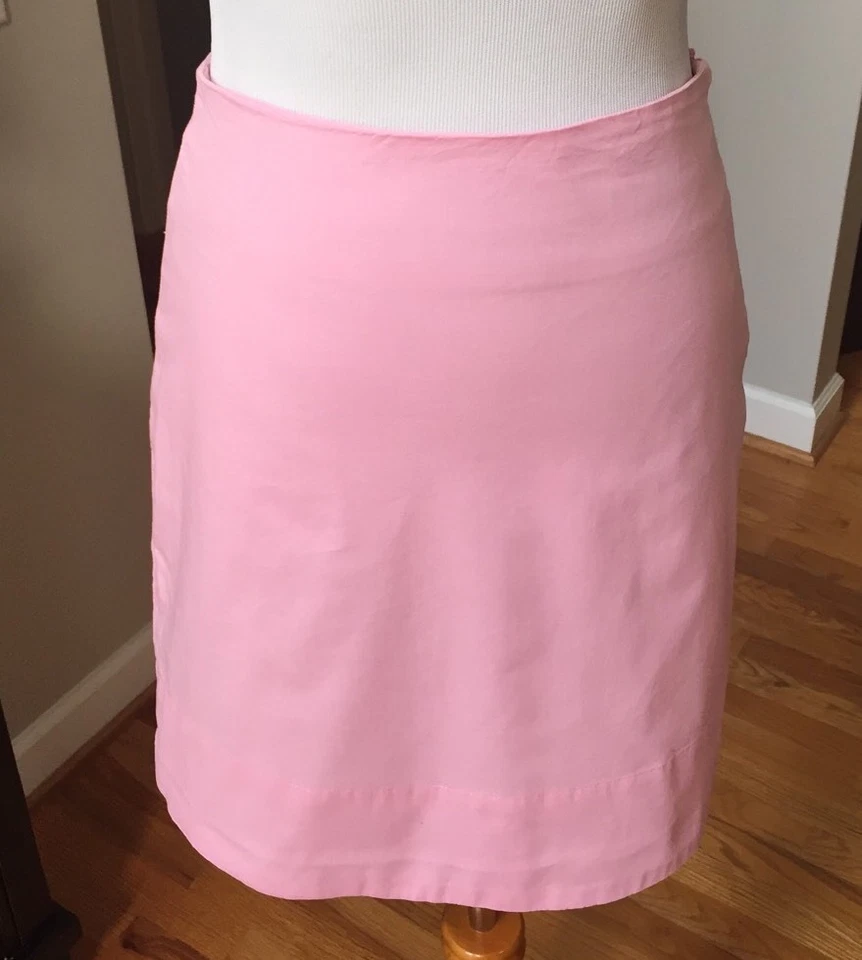 Minifalda Preppy Náufrago Nantucket Algodón Caramelo Rosa.  Mujer Talla 0. Foto 1 de 1