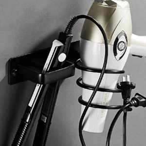 AU Hair Dryer Holder Hair Straightener Stand Bathroom Wall Mounted Storage Rack - Picture 1 of 12